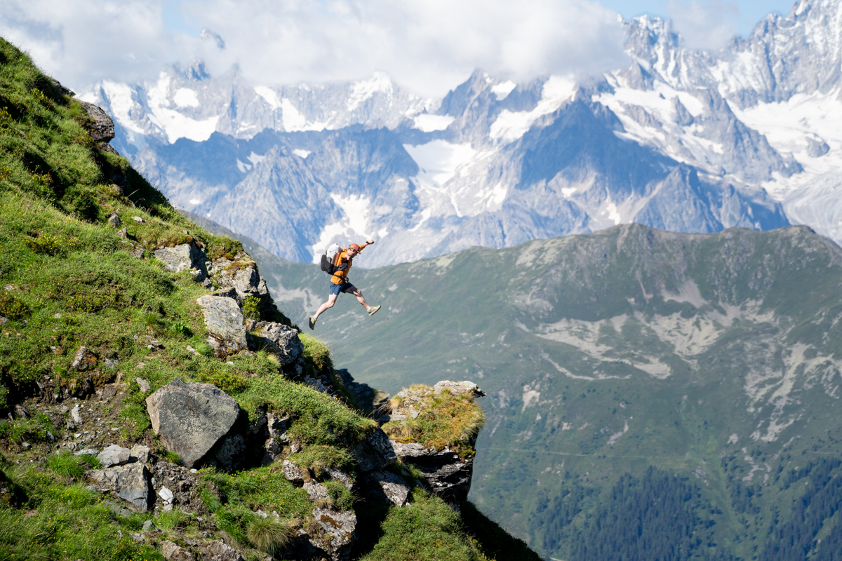 Putting hiking shorts to the test in Switzerland