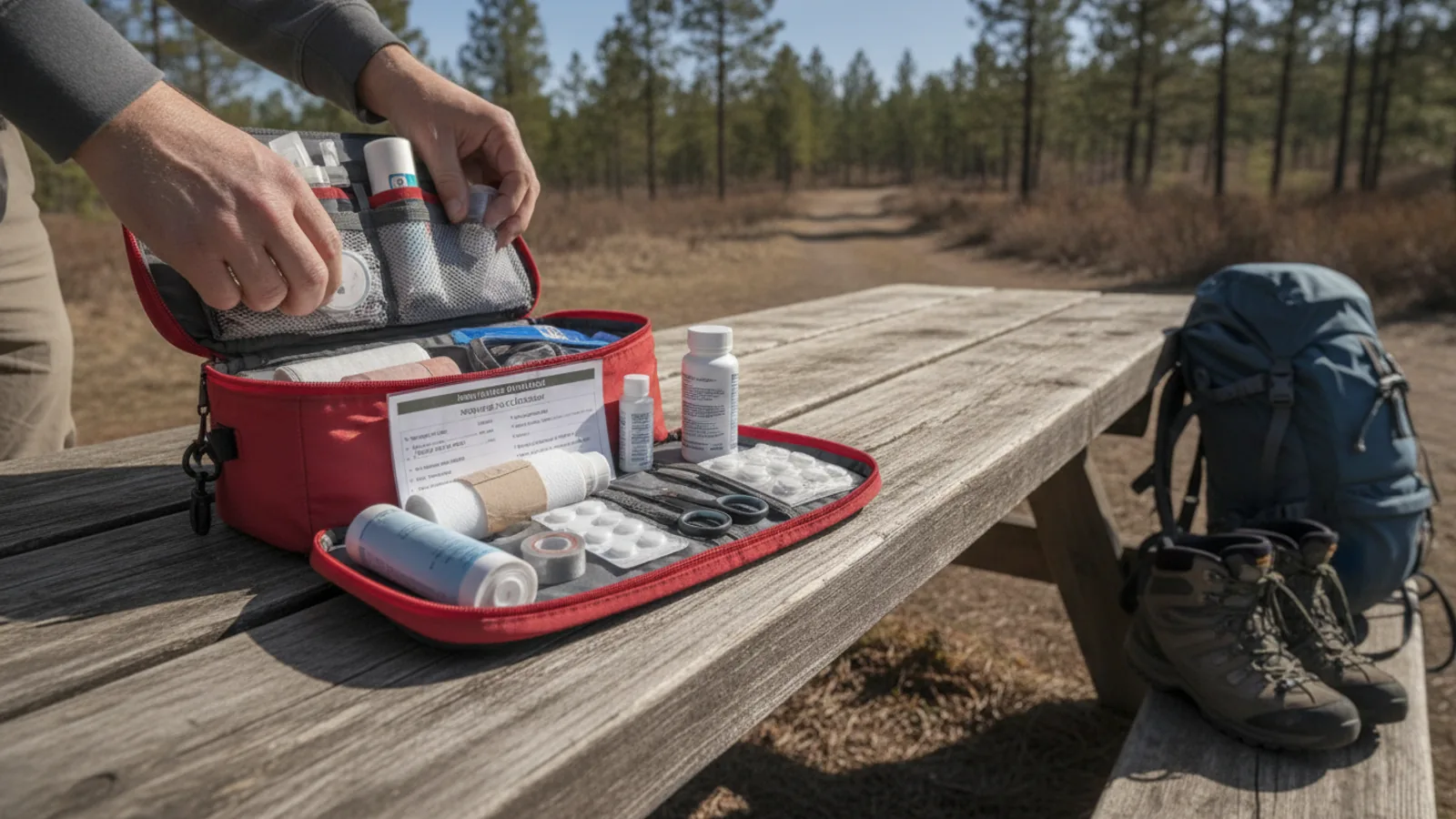 How To Organise A Hiking First Aid Kit cover image